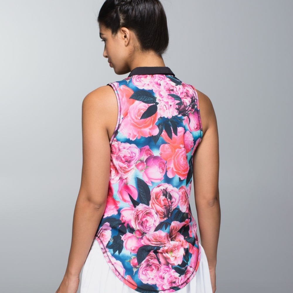 Lululemon Hot Hitter Sleeveless Polo